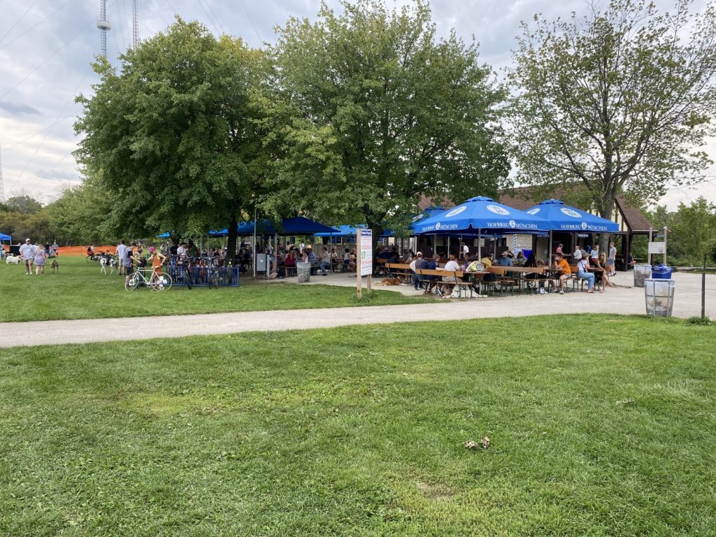 are dogs allowed at estabrook beer garden