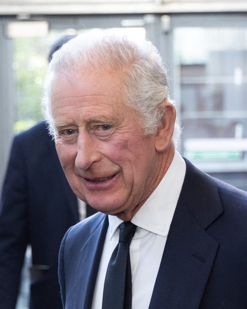 King Charles III at an official engagement in September 2022