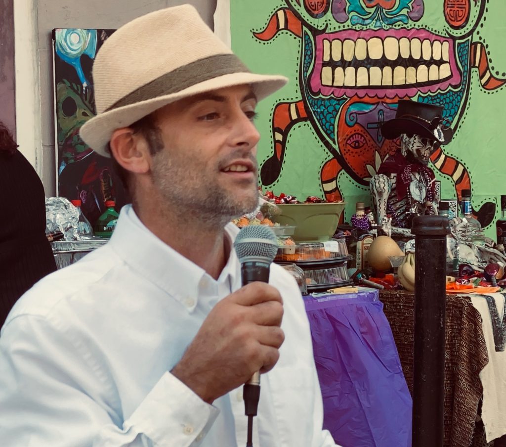 Jesse Brunet, Cajun born Voodoo priest. 