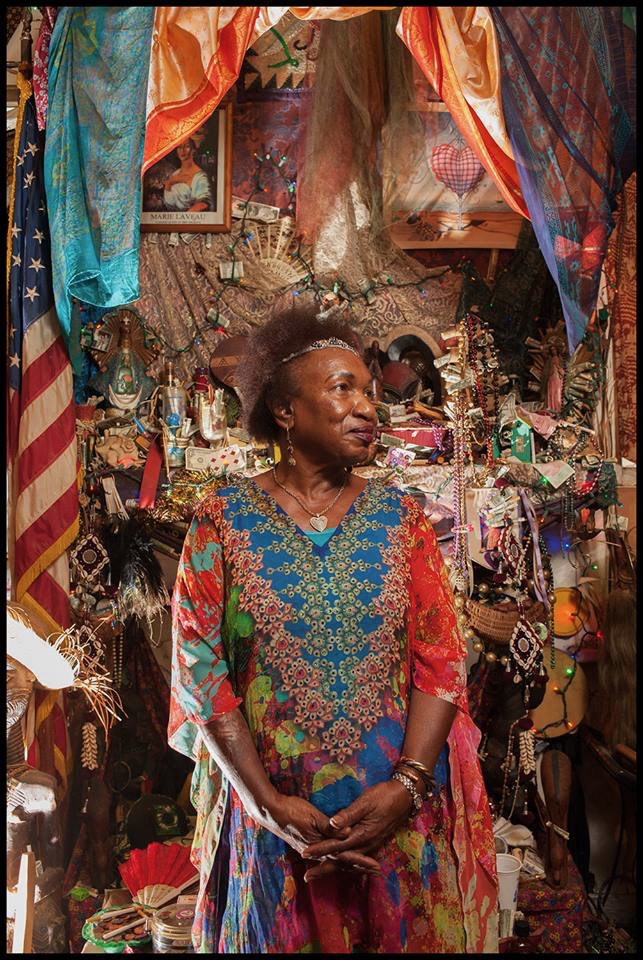 Priestess Miriam Chamani, owner of The Voodoo Spiritual Temple.